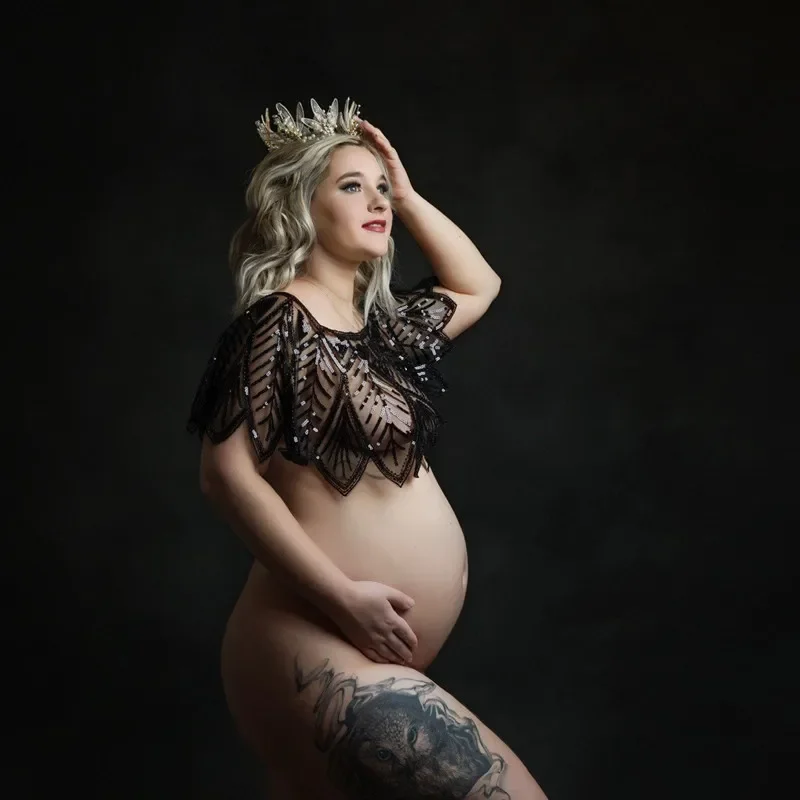Maternity Wear - Mantello per fotografia di maternità Top