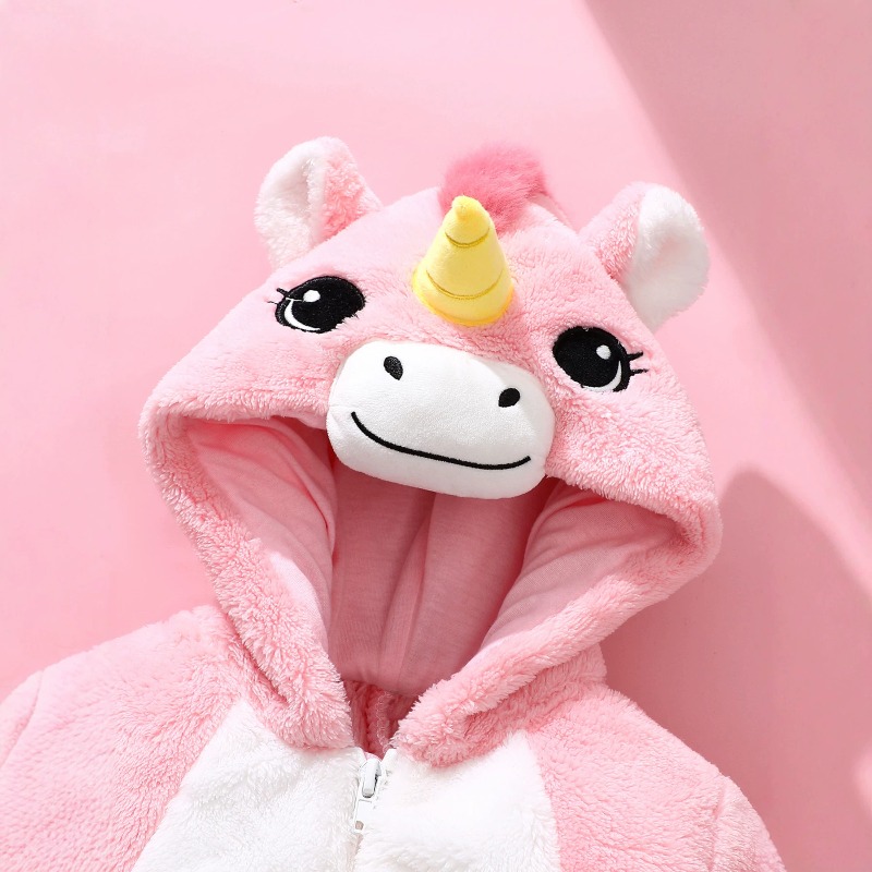 Tutina Rosa con Cappuccio e Ce - Cotton Baby Onesies Zipper recensione e prezzo