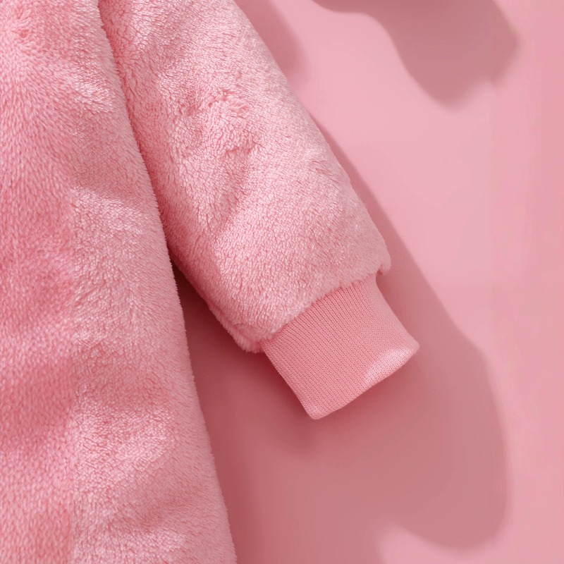 Tutina Rosa con Cappuccio e Ce - Cotton Baby Onesies Zipper recensione e prezzo