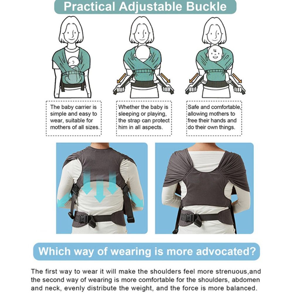 Marsupio ergonomico per neonat - Ergonomic Baby Carrier Newborn To Toddler recensione e prezzo