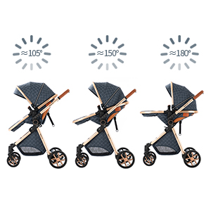 Passeggino 2-in-1 per Bambini, - Lightweight Foldable Baby Stroller Compact recensione e prezzo