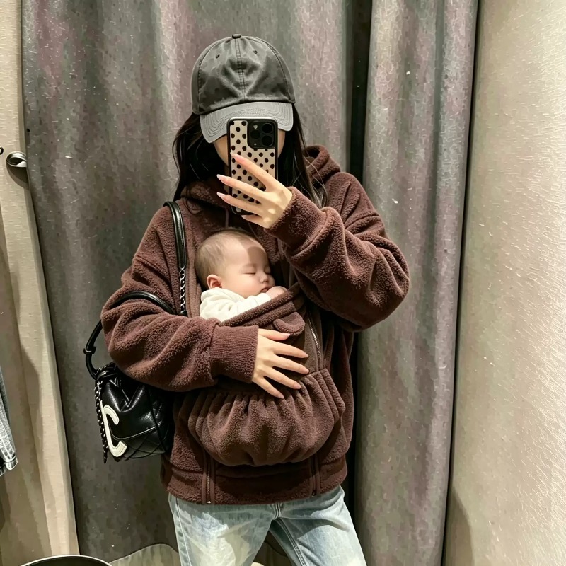 Cappotto con cappuccio in pile - Maternity Wear recensione e prezzo