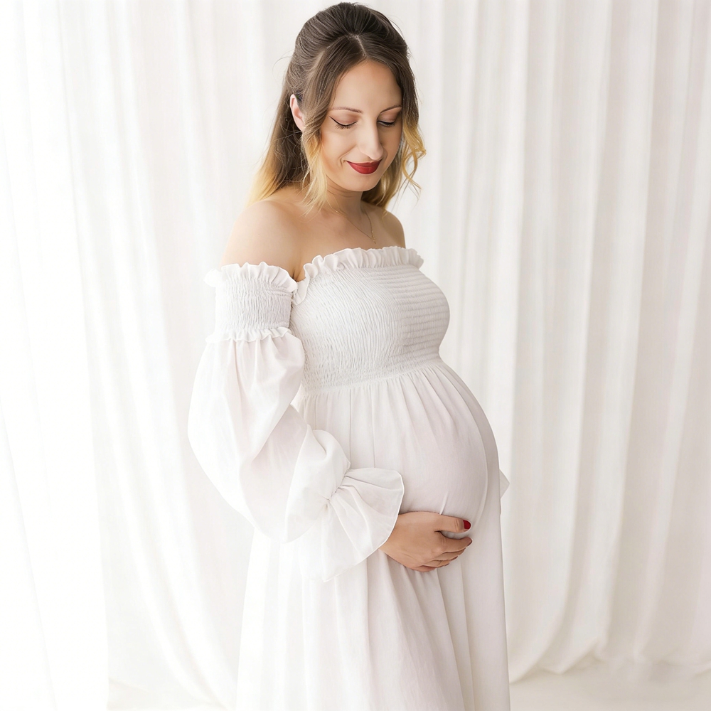 Abito da Maternità Bianco per  - Maternity Wear recensione e prezzo